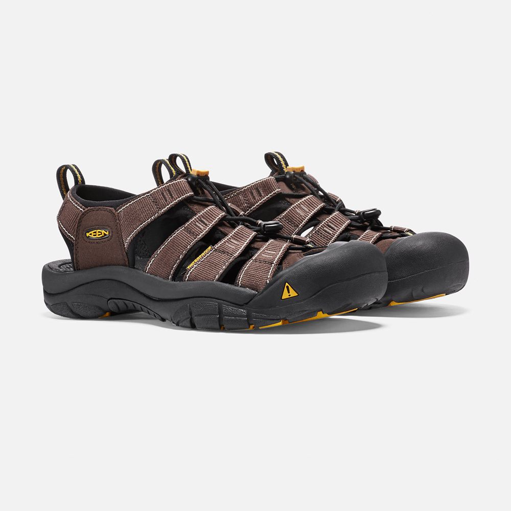 Keen Sandaal Heren Bruin/Zwart - Newport H2 - 92875-IYWF